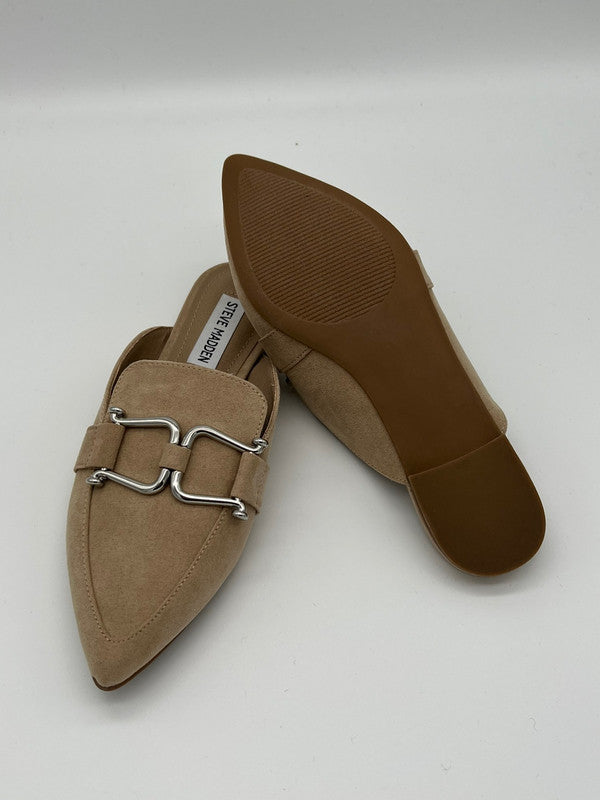 Steve Madden Women's Following Mule Camel Fabric FOLL02S1