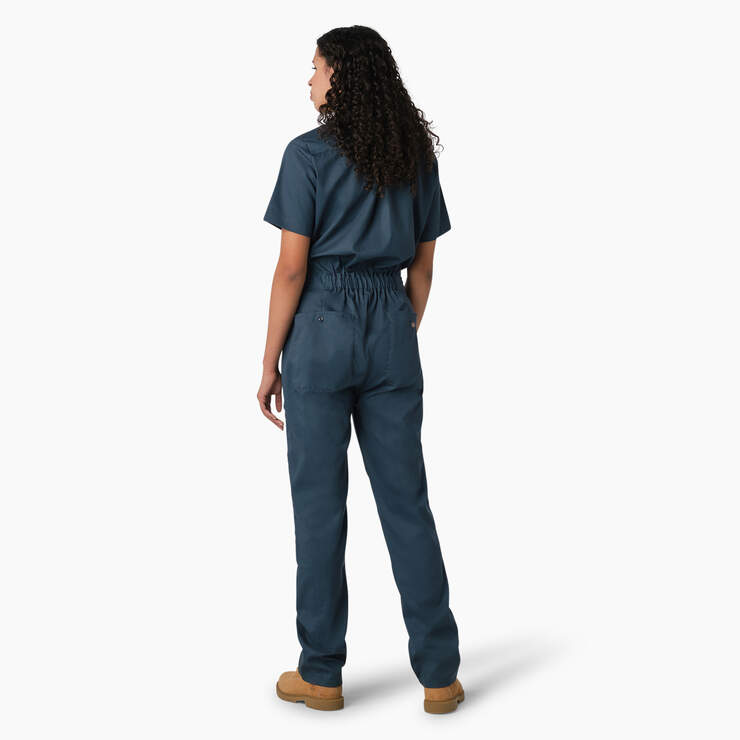 Dickies Women’s Flex-Cooling Short Sleeve Coveralls Airforce Blue A87640AF