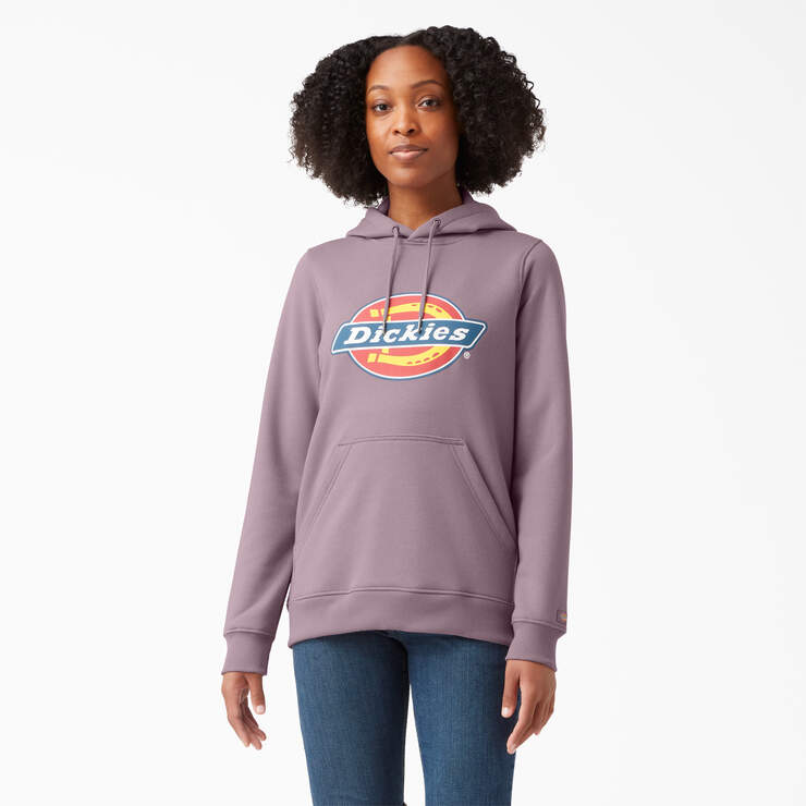 Dickies Women’s Water-Repellent Logo Hoodie Lilac FW203LC