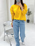 Champion Women's Fleece Pullover Crewneck Sweatshirt Forsythia GF535 Y08160 ANCM - APLAZE