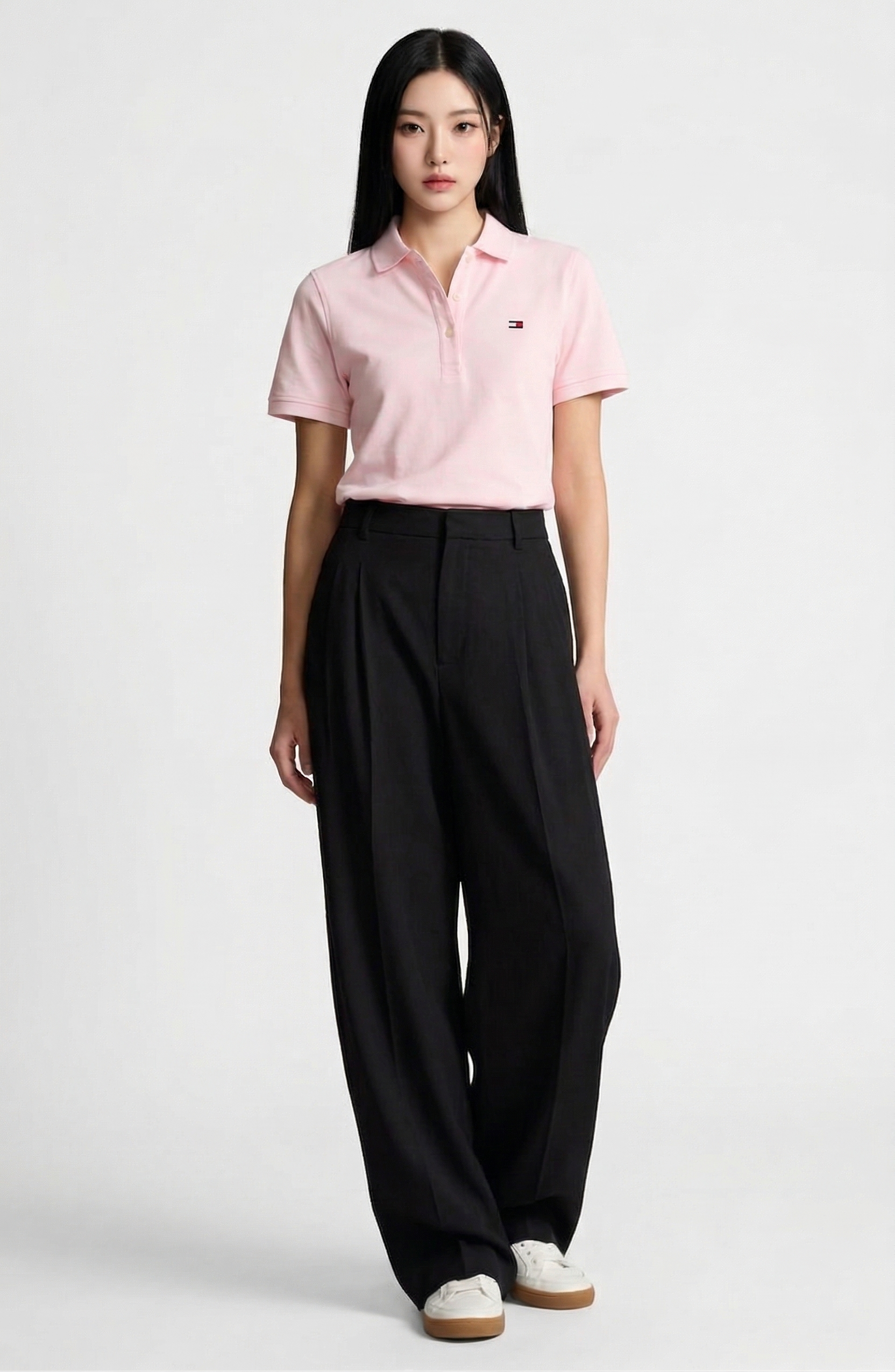 Tommy Hilfiger Men's Ivy Polo Shirt Pebble Pink 7803120 684 / 863521684 684
