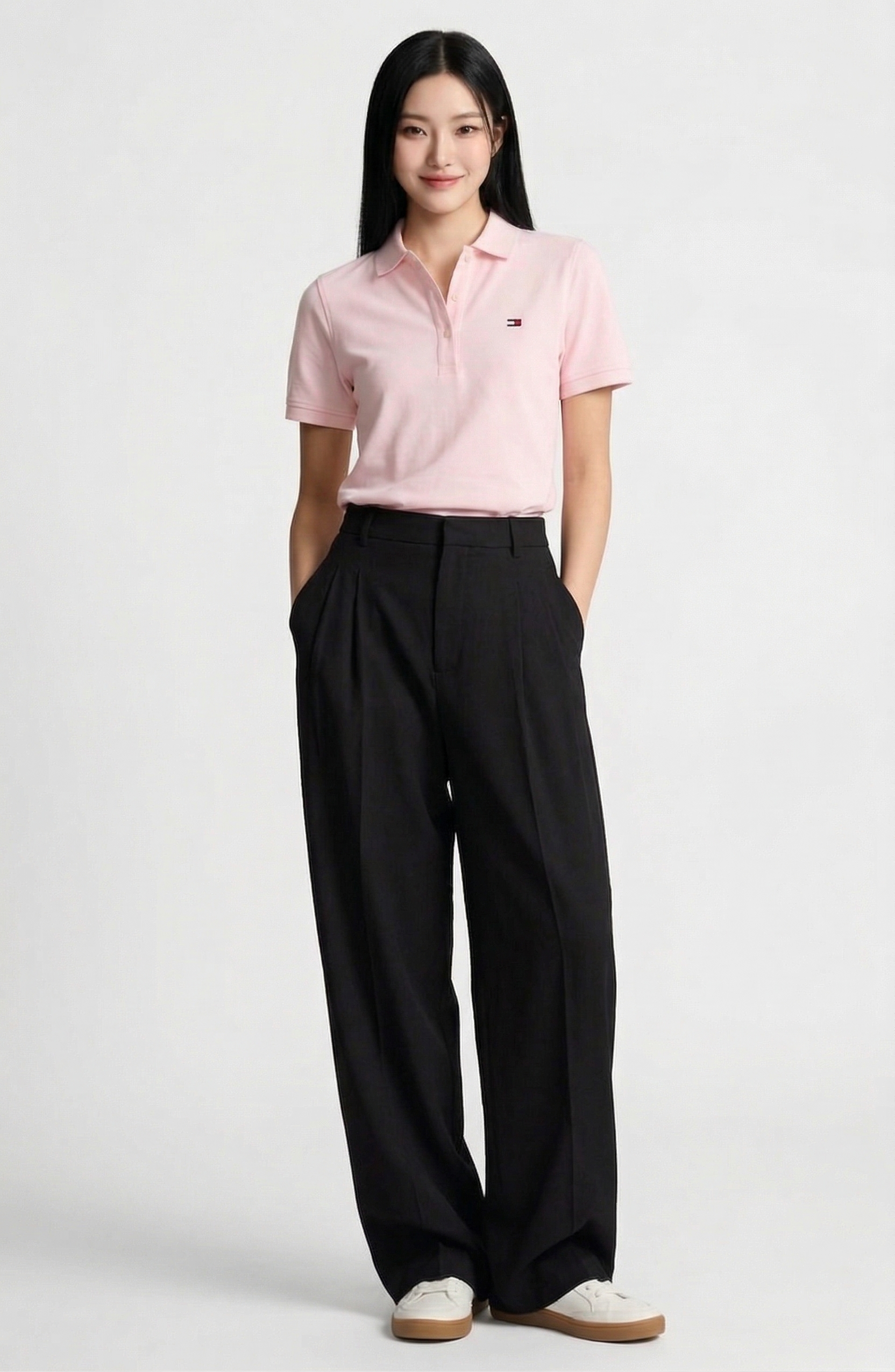 Tommy Hilfiger Men's Ivy Polo Shirt Pebble Pink 7803120 684 / 863521684 684