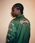 HUF x Thrasher Logo Jacket Forest Green JK00513 FOGRN