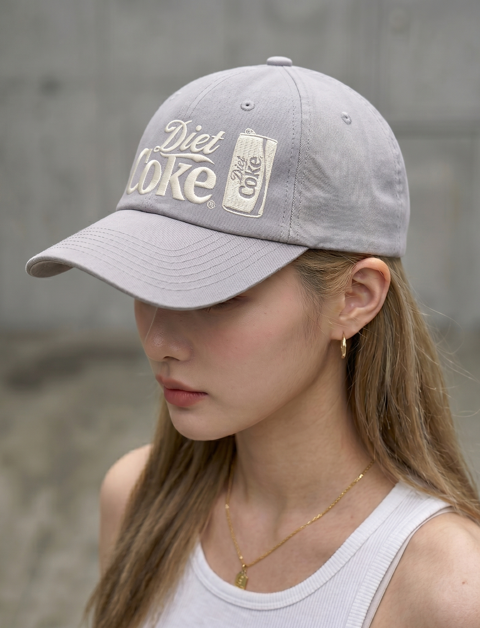 American Needle Diet Coke Walker Light Gray 25002A LGRY