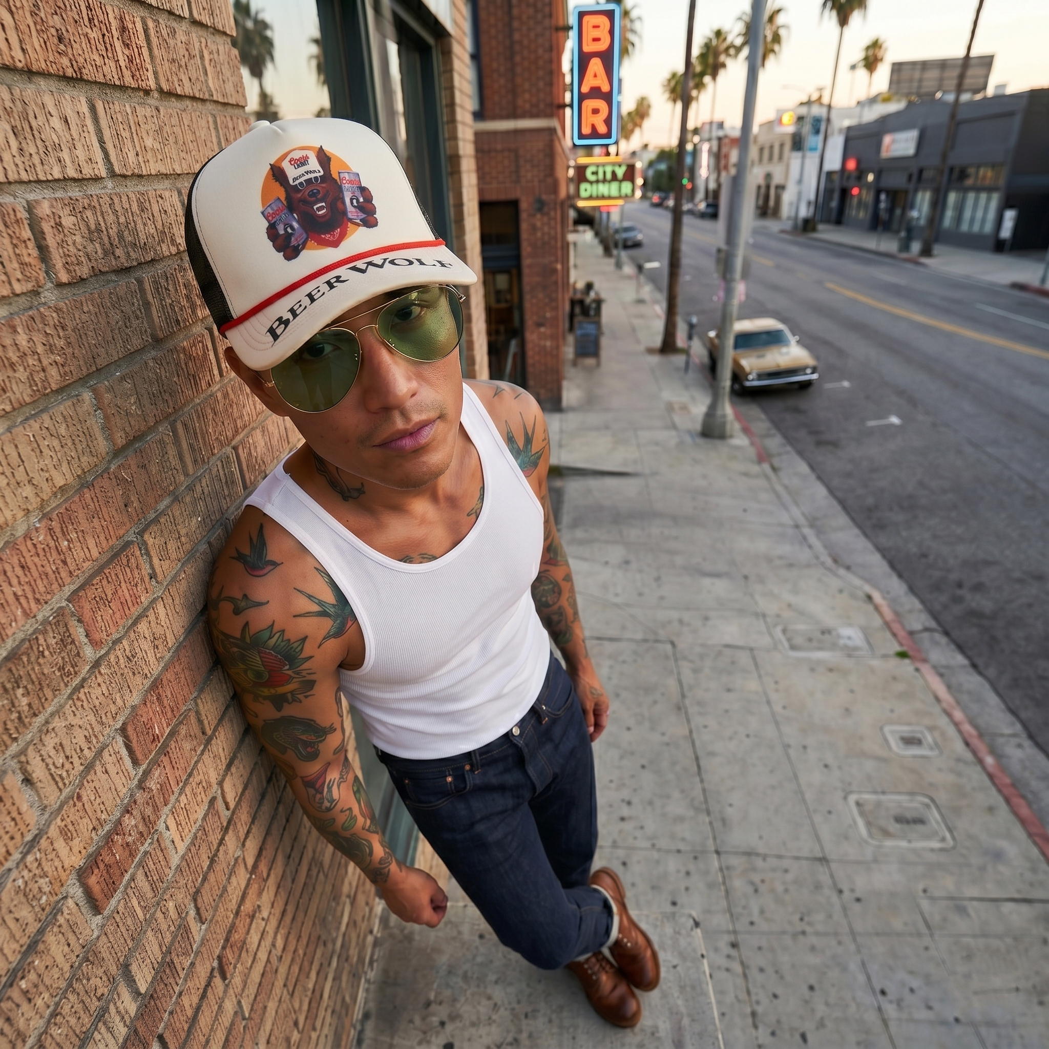 American Needle Coors Light Foamy Roscoe Black/Off White 24007B BKOW