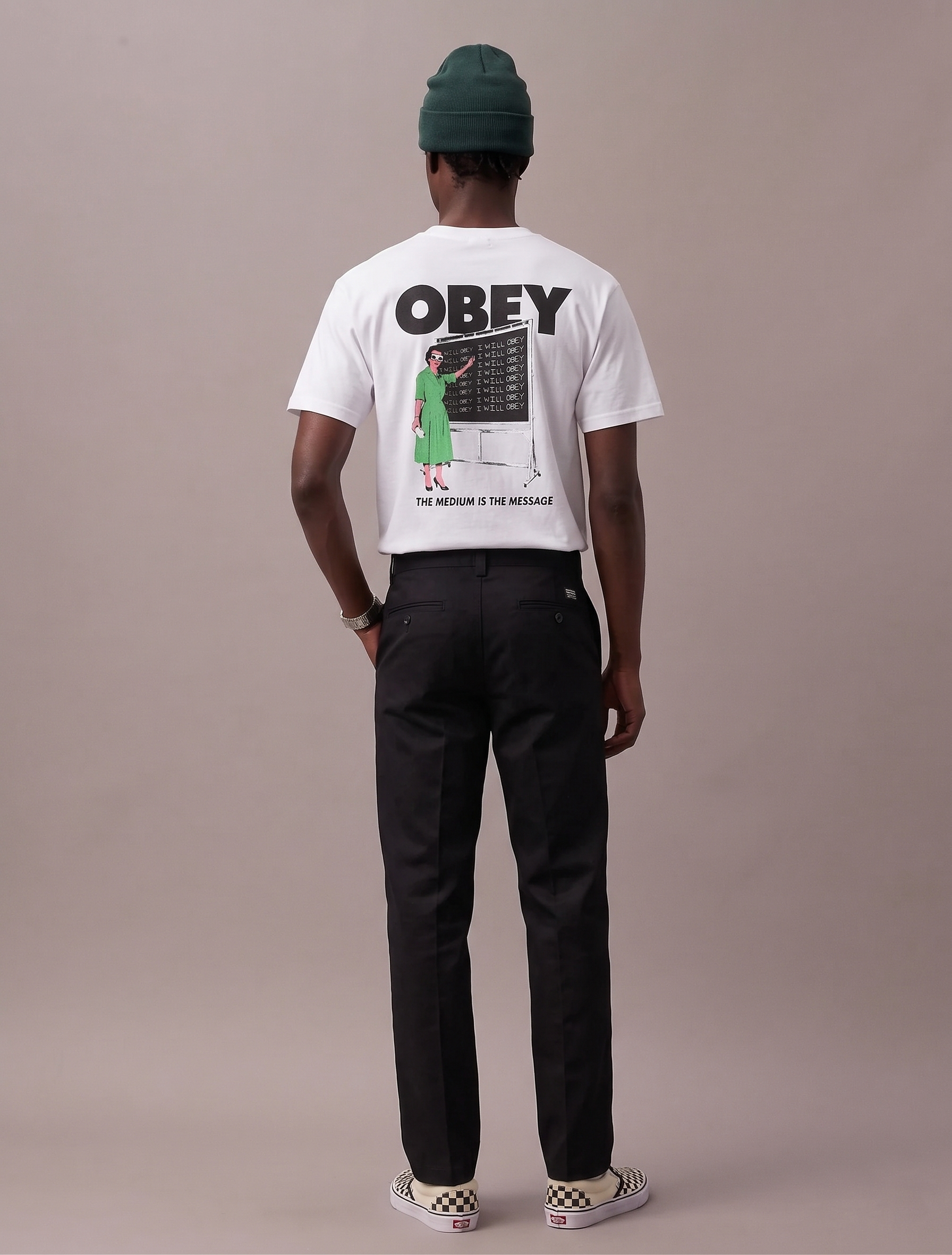 OBEY Men's I Will Obey White 165264349 WHT