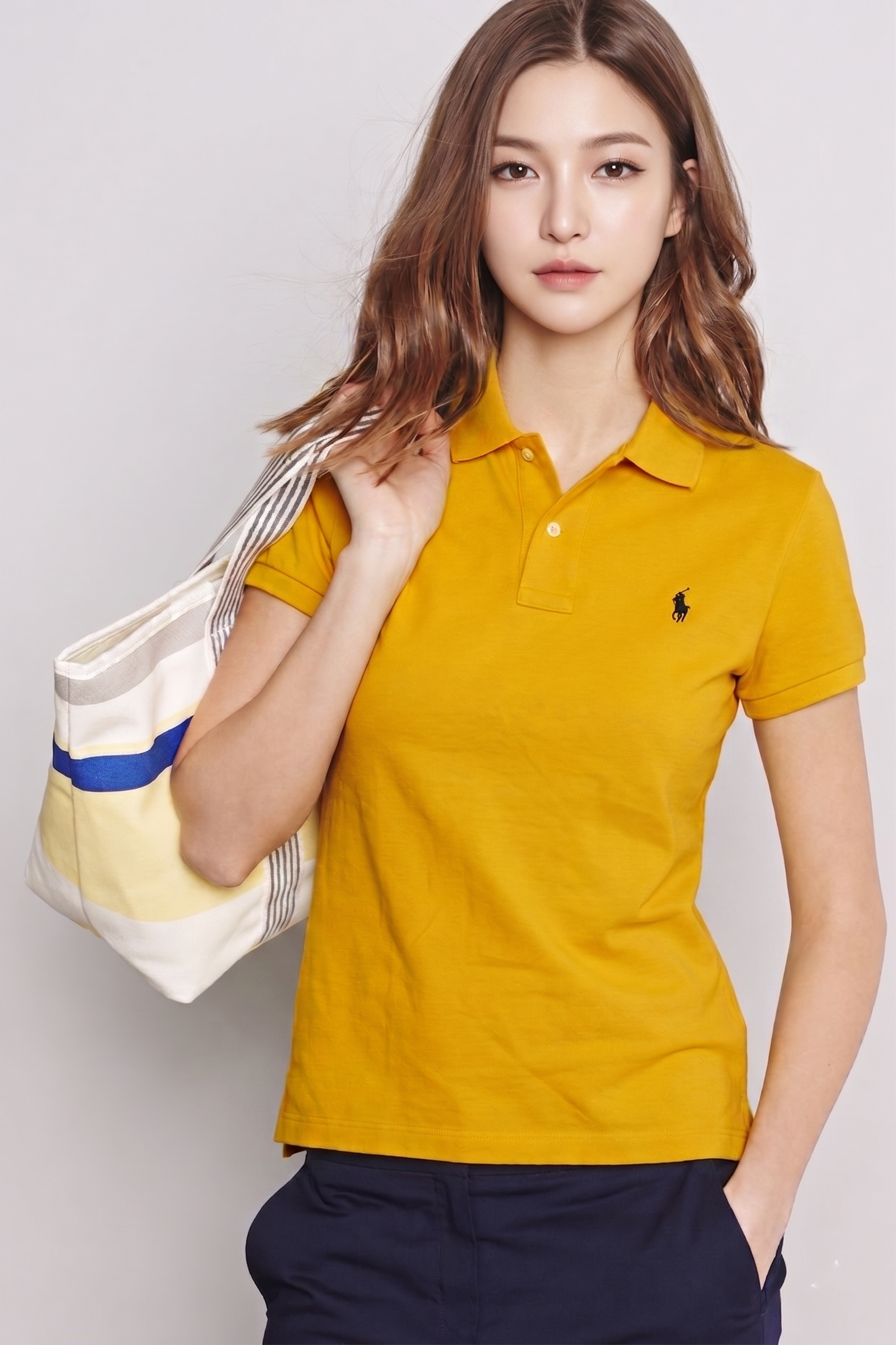 Polo Ralph Lauren Boys Classic Fit Cotton Mesh Polo Shirt Yellow 323720732042 B9