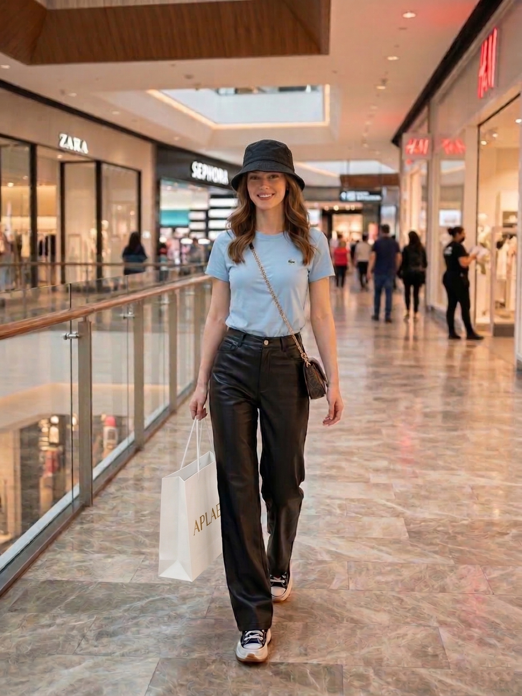 Lacoste Kids Logo Core Cotton T-Shirt Panorama Sky 947025 HBP