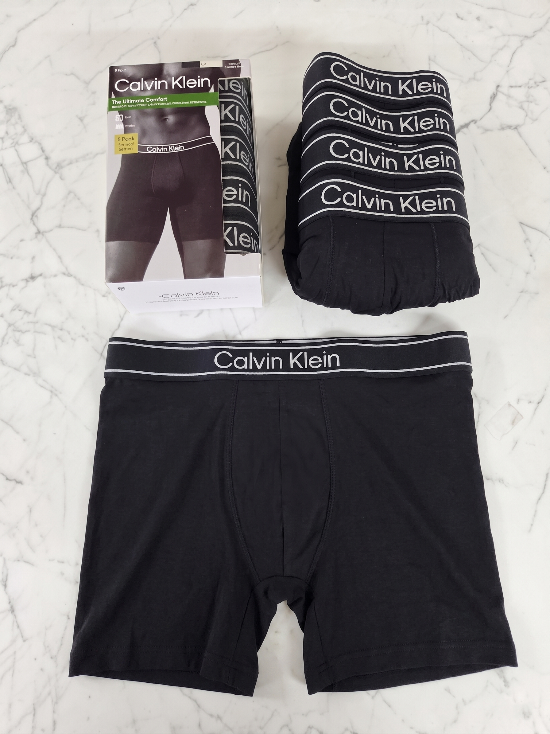 Calvin Klein Men's Boxer Brief 5PK Black NP2843O 001