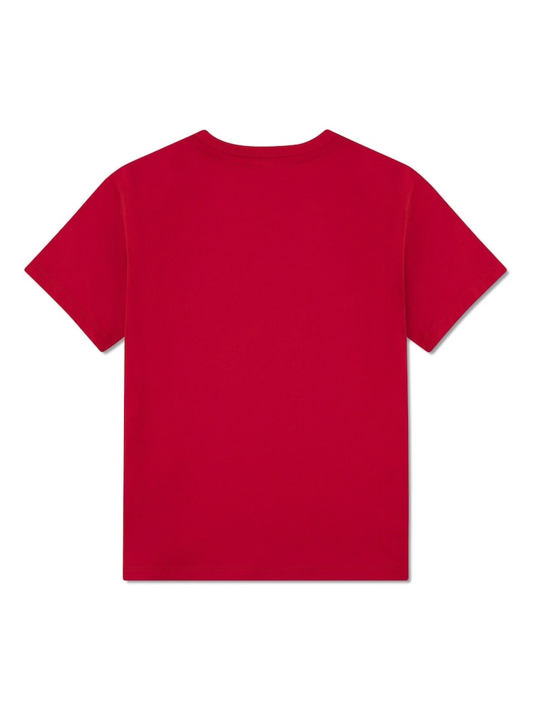 Lacoste Kids Logo Core Cotton T-Shirt Rogue Red 947025 RCJ