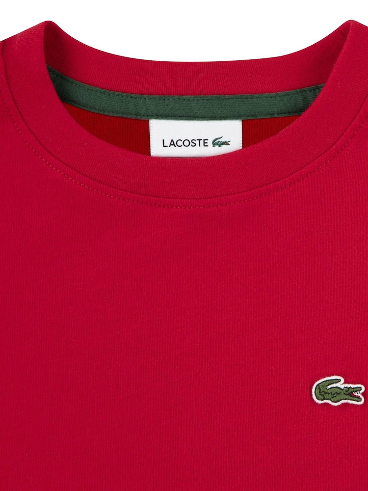Lacoste Kids Logo Core Cotton T-Shirt Rogue Red 947025 RCJ