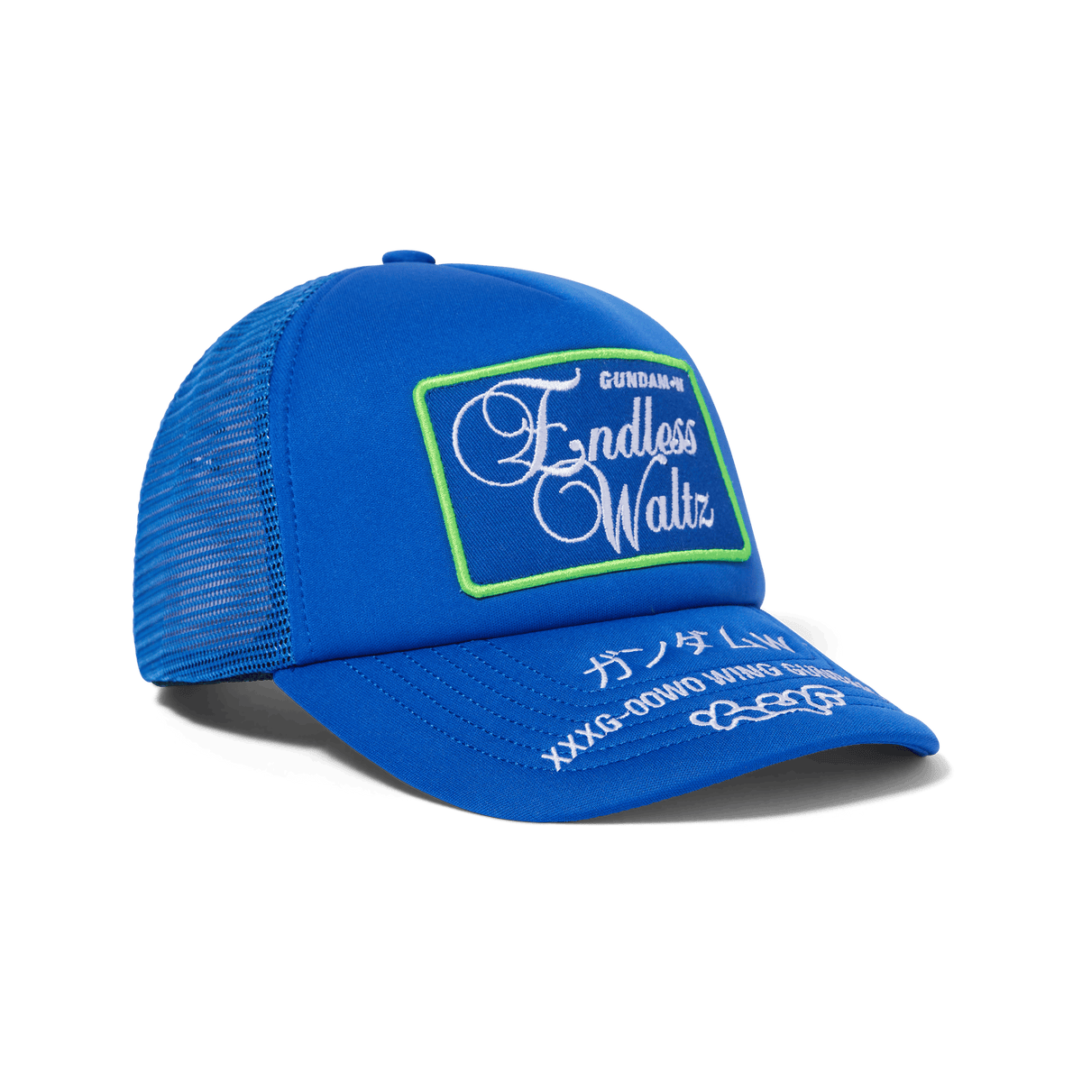Huf x Mobile Suite Gundam Endless Waltz Trucker Hat Blue