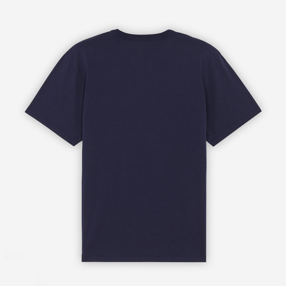 Maison Kitsune Oly Empire Fox Classic T-Shirt Navy Blue IU00163KJ0008 P491