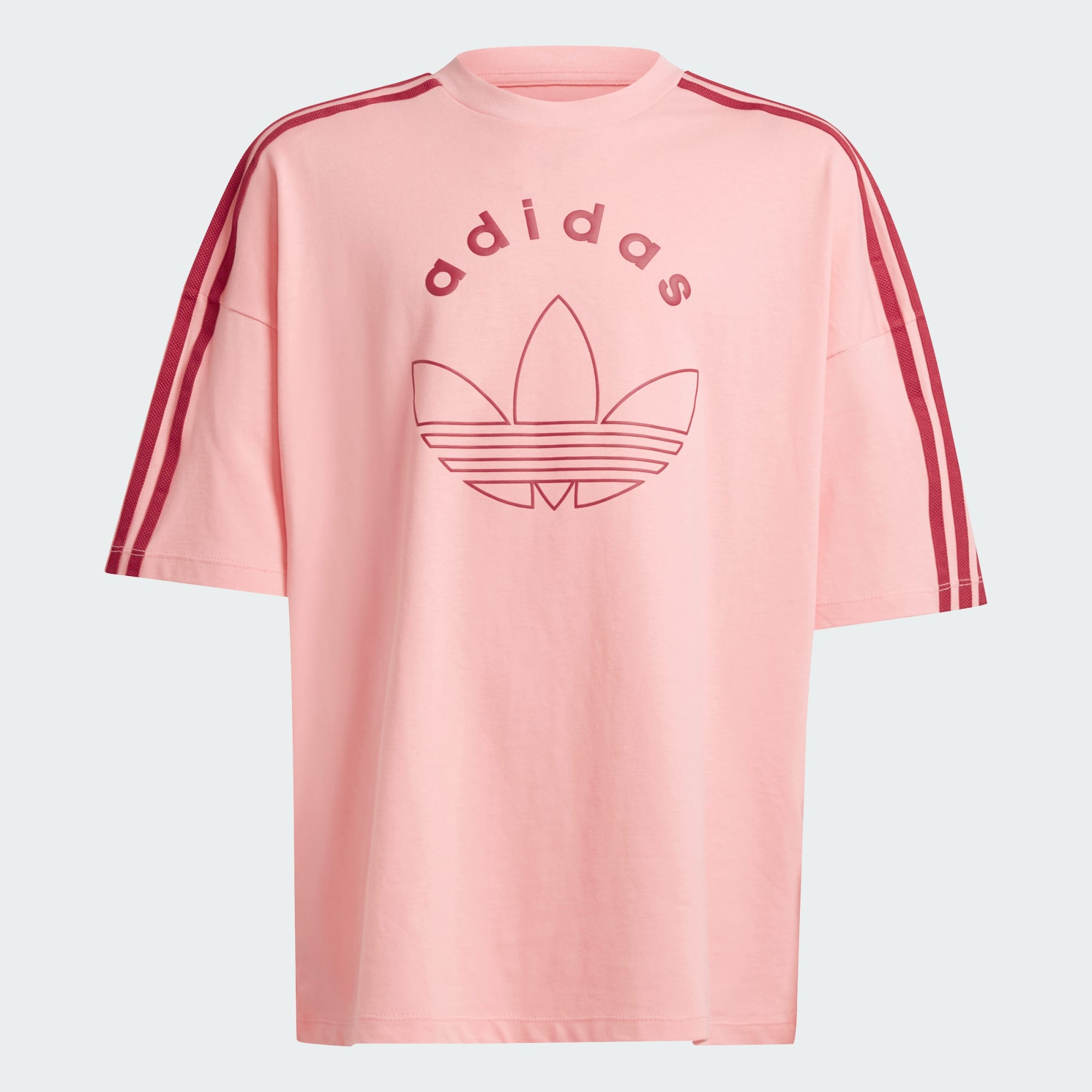 Adidas Kids Graphic Short Sleeve T-Shirt Semi Pink Spark IY9544 D1