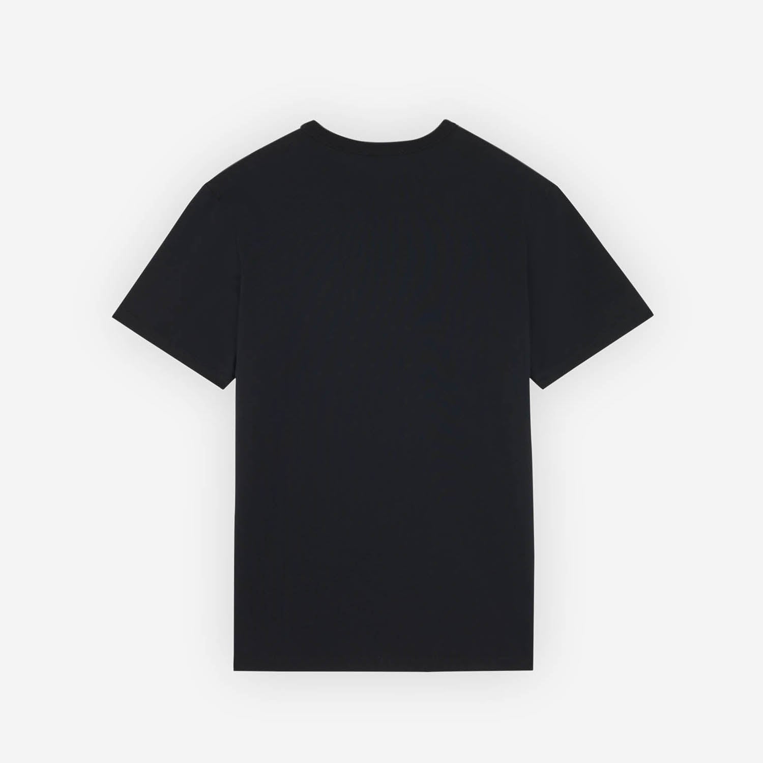 Maison Kitsune Men's Dressed Fox Patch Classic T-Shirt Black KM00102KJ0008 P199