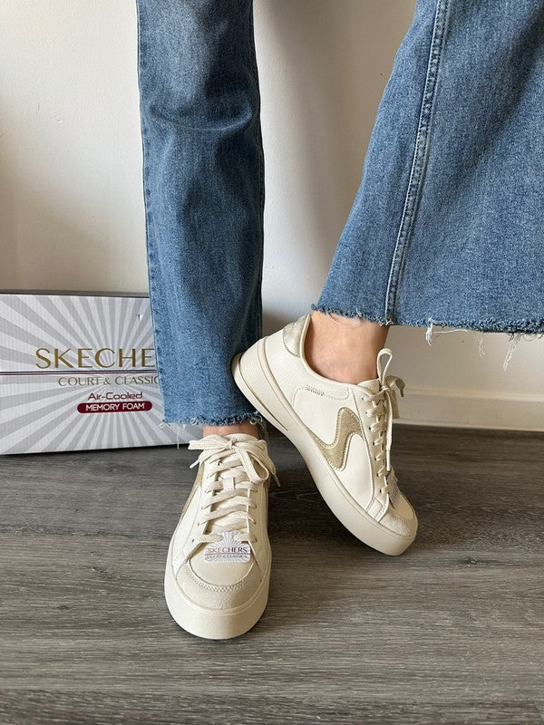 Skechers Women's Hiland - Quite Chic Natural/Gold 185170 NTGD