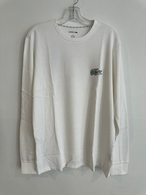 Lacoste Men’s Waffled Cotton Undershirt White TH5050-51 001