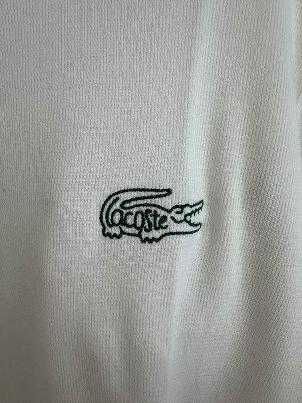 Lacoste Men’s Waffled Cotton Undershirt White TH5050-51 001