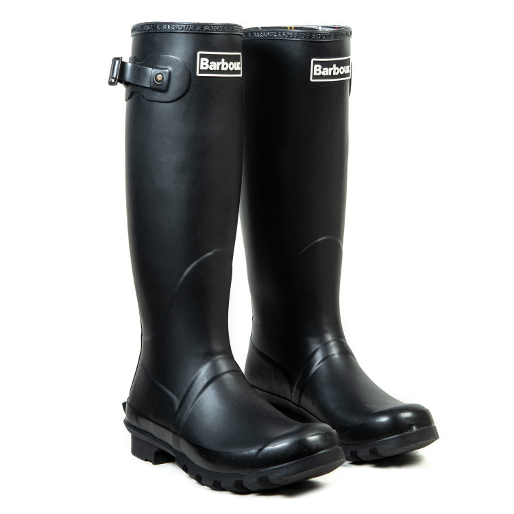 Barbour Women's Bede Tall Wellington Boots Black LRF0043 BK11 - APLAZE