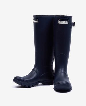 Barbour Women's Bede Tall Wellington Boots Navy LRF0043 NY71 - APLAZE