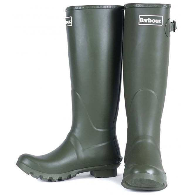 Barbour Women's Bede Tall Wellington Boots Olive LRF0043 OL51 - APLAZE