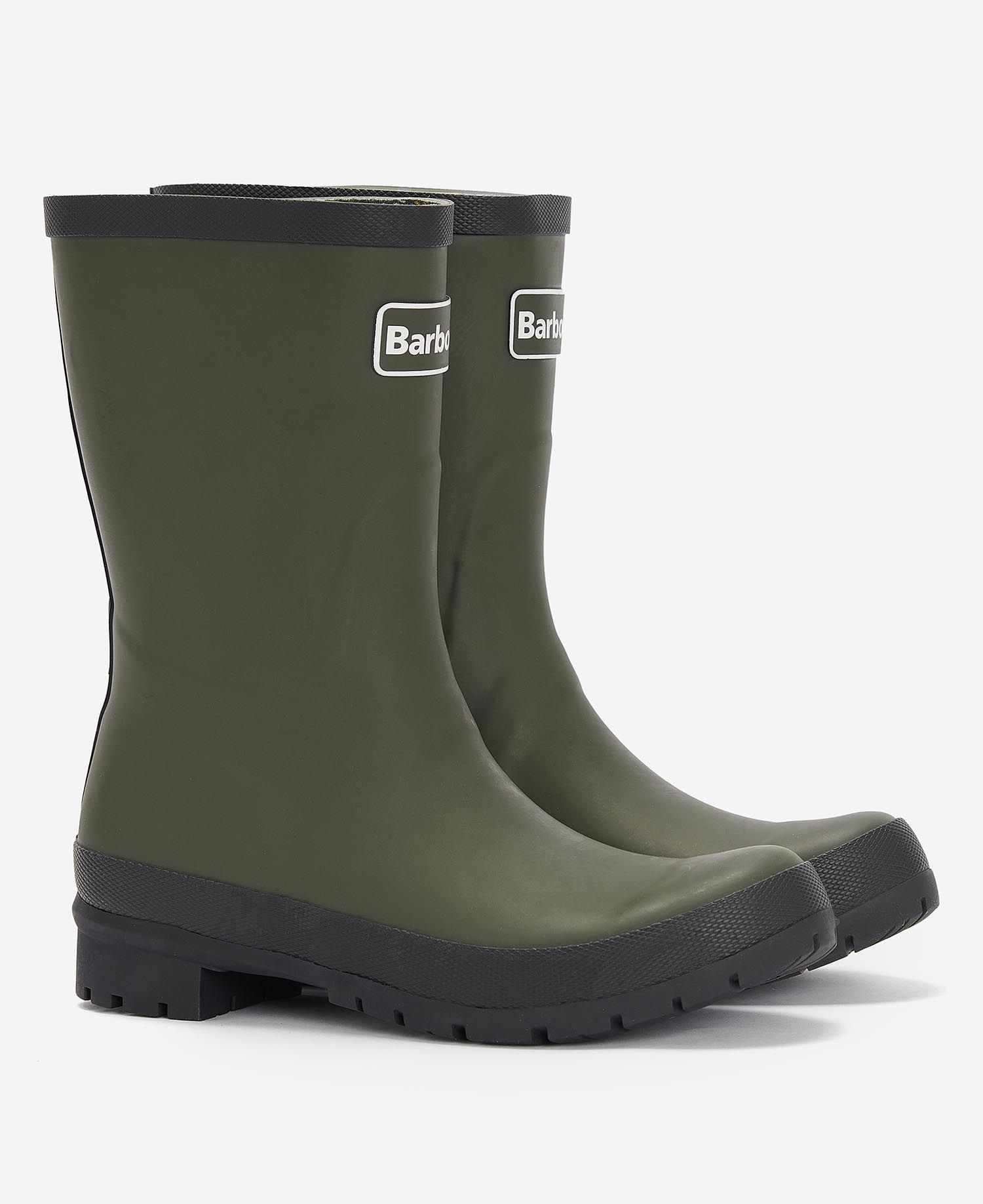 Barbour Banbury Wellington Boots Olive LRF0084 OL11