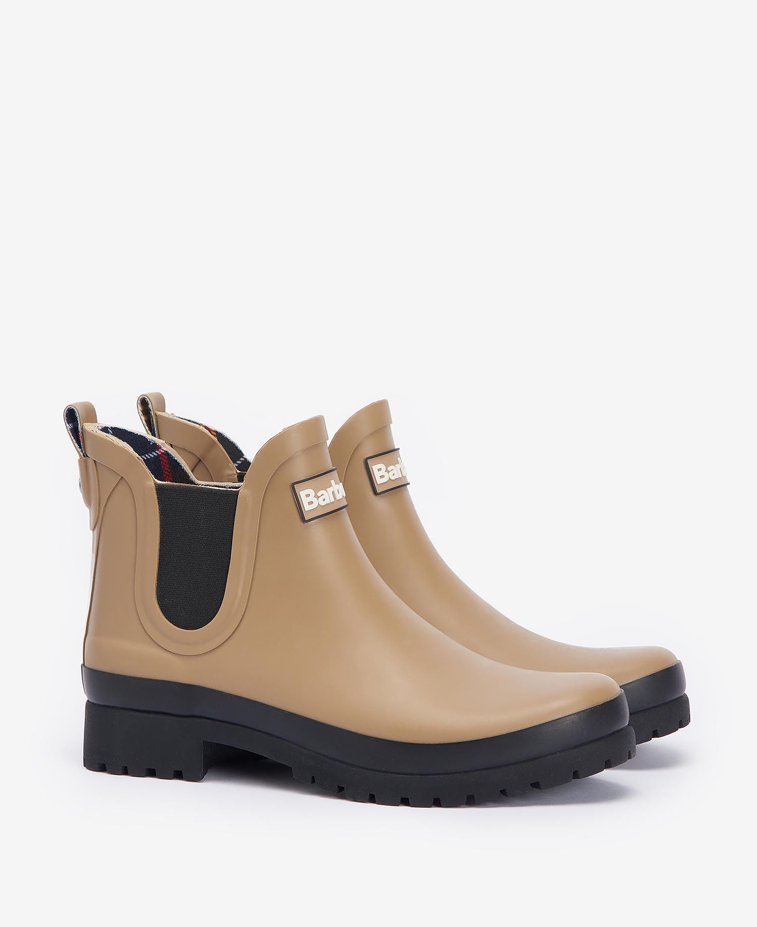 Barbor Mallow Wellingtons Sandstone/Black LRF0091 BR12