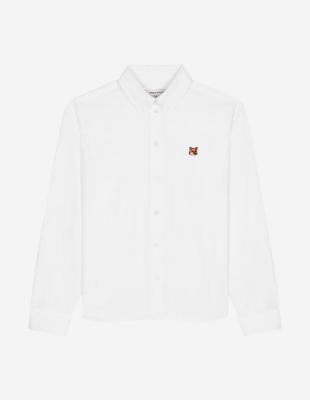 APLAZE | Maison Kitsune Women's Button-Down Classic Shirt With