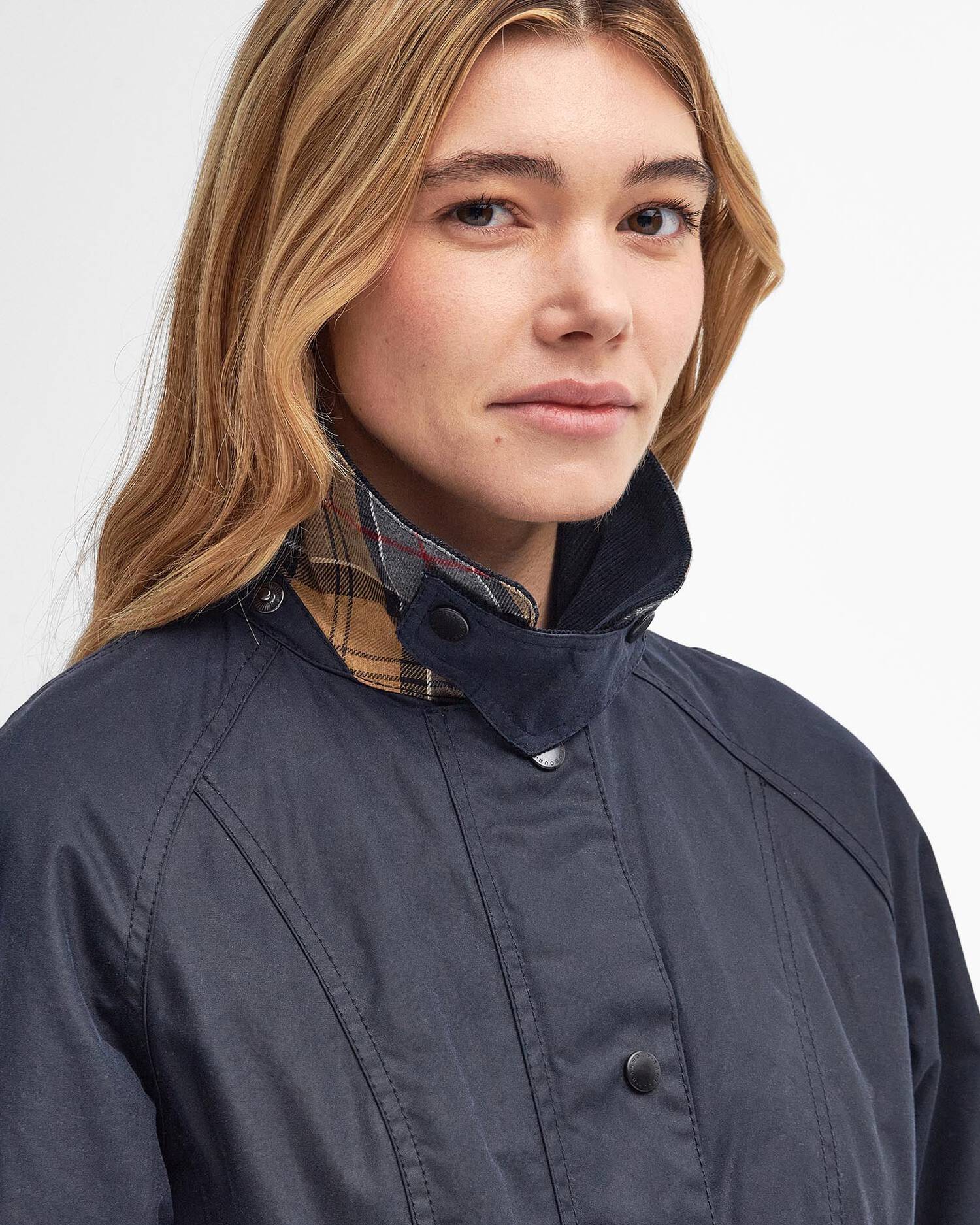 Barbour Women’s Beadnell® Waxed Jacket Navy LWX0667 NY91