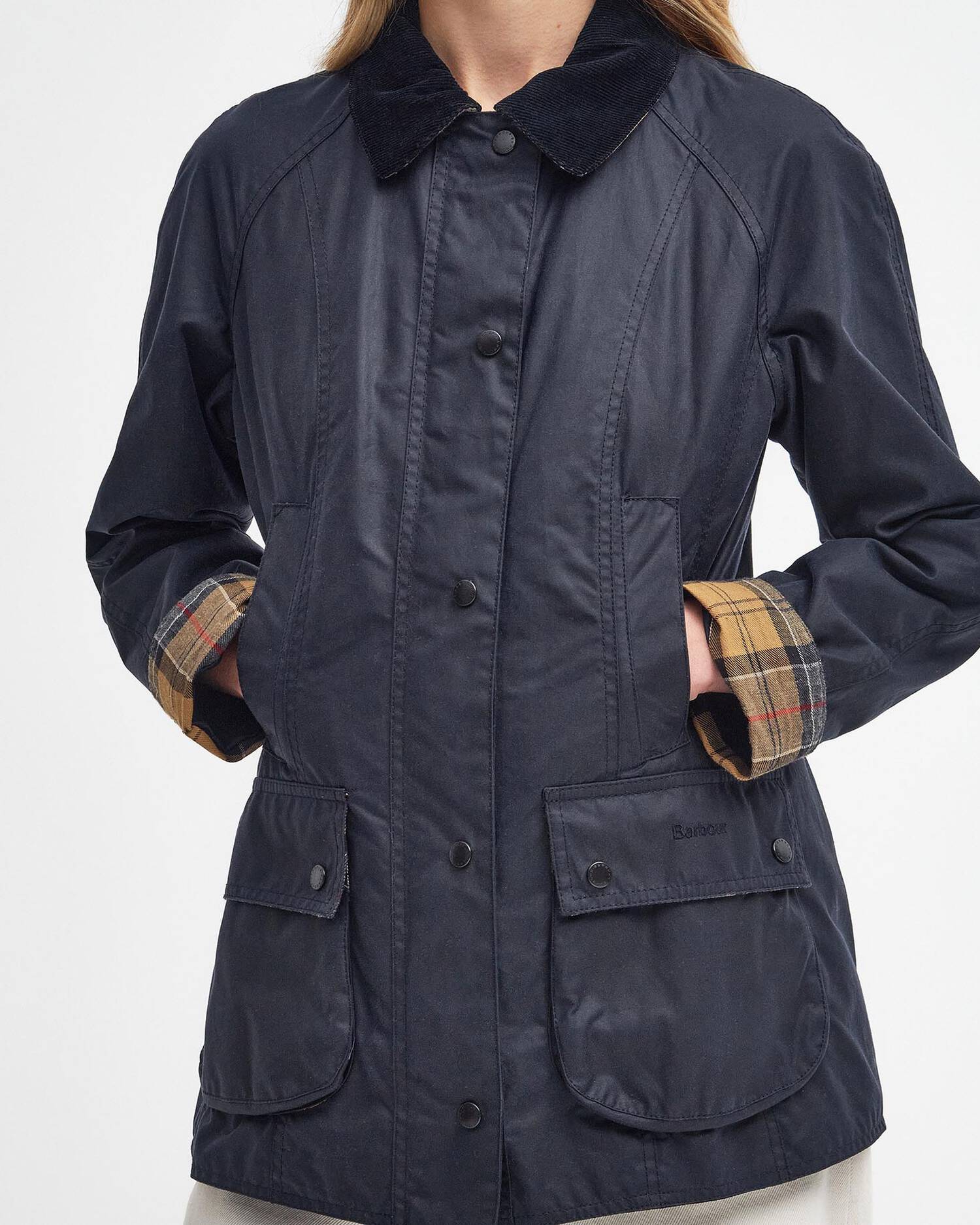 Barbour Women’s Beadnell® Waxed Jacket Navy LWX0667 NY91