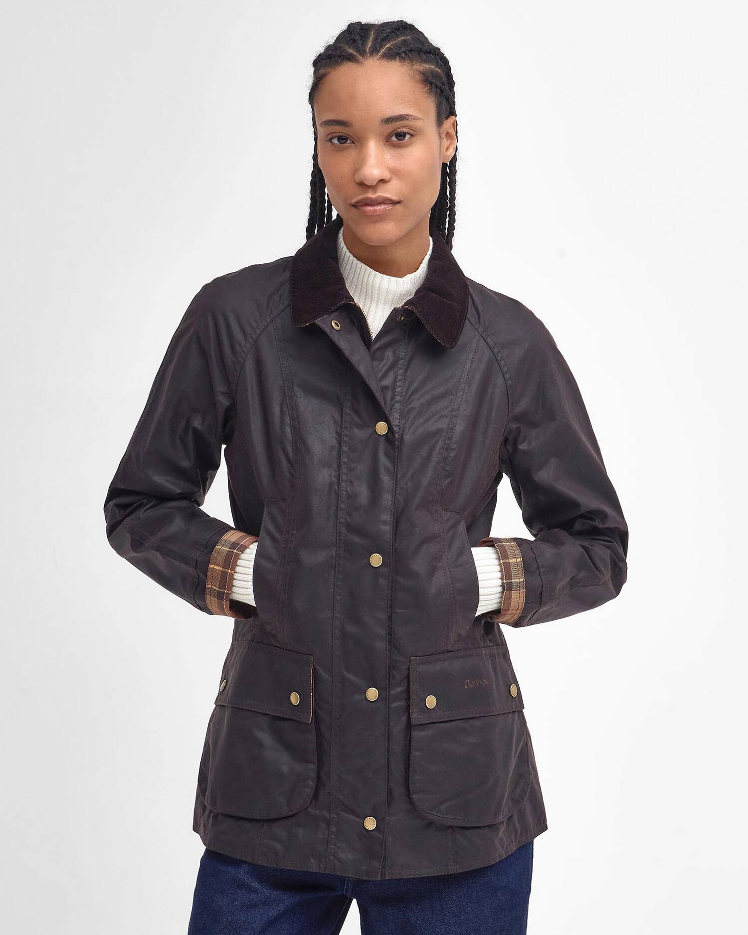 Barbour Women’s Beadnell® Waxed Jacket Rustic LWX0667 RU52