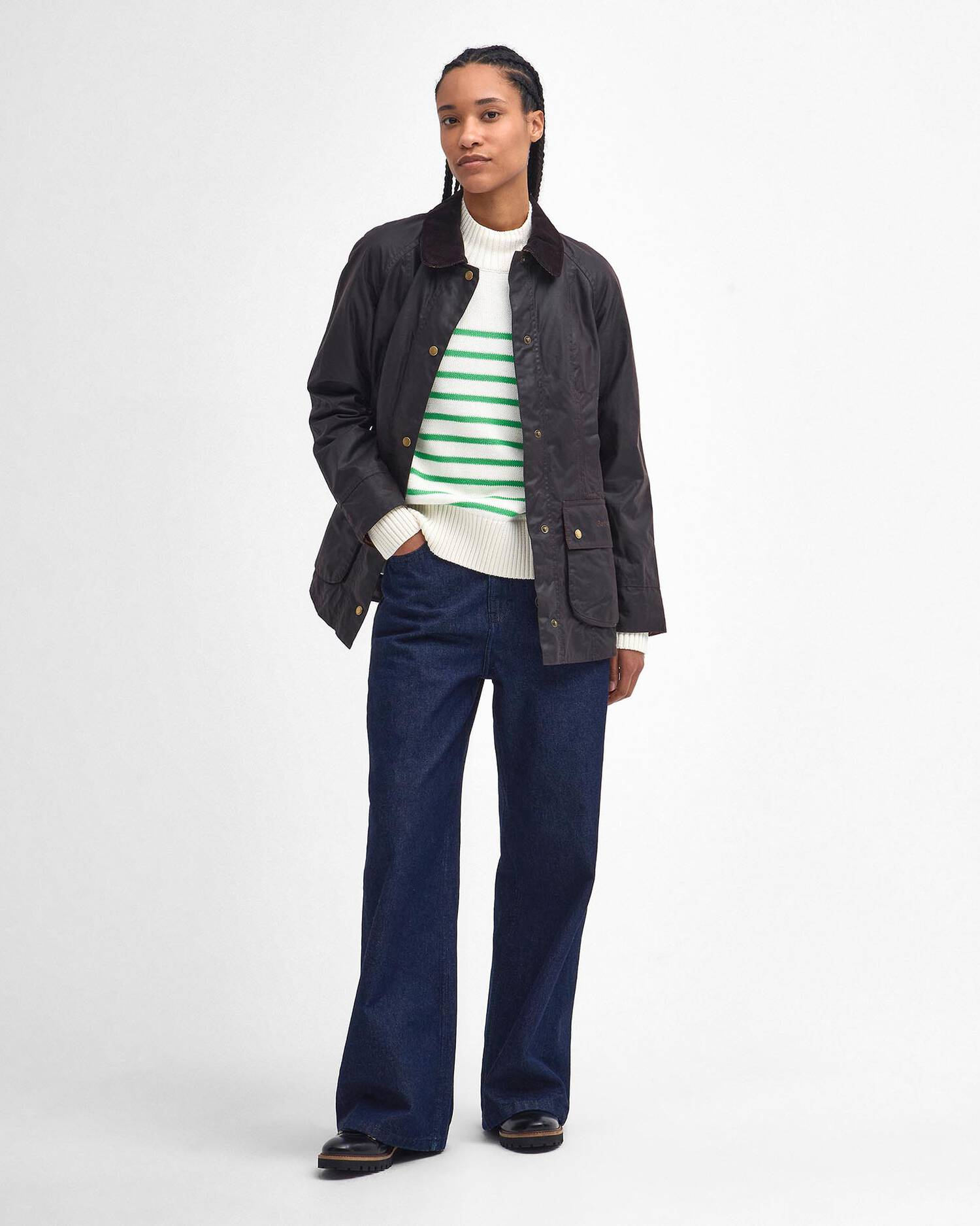 Barbour Women’s Beadnell® Waxed Jacket Rustic LWX0667 RU52