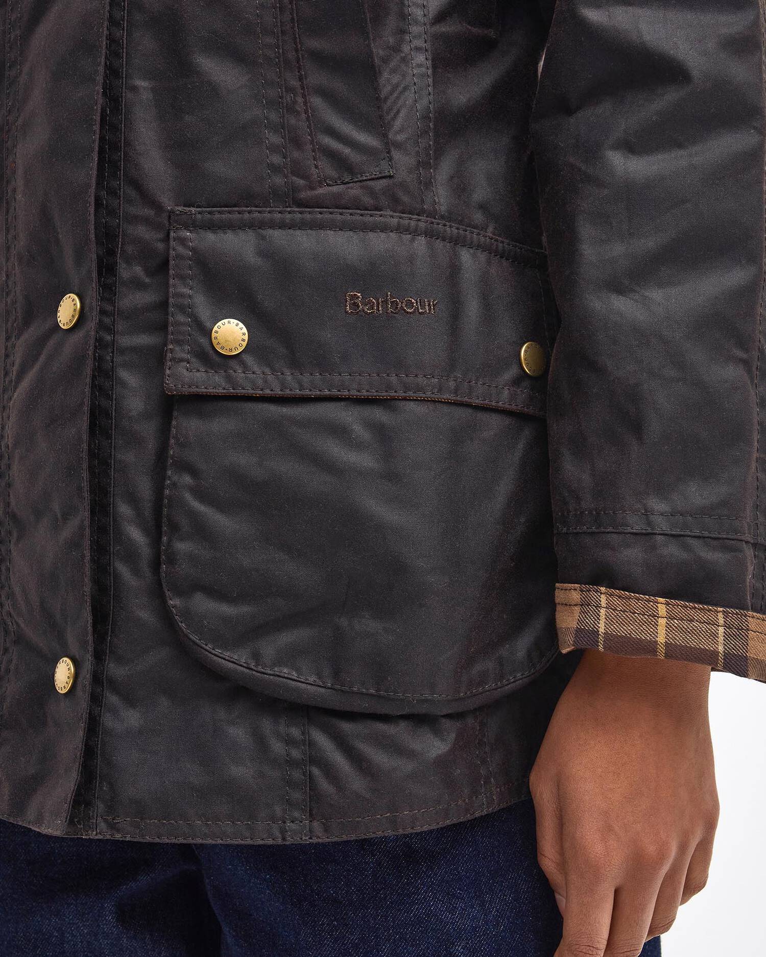 Barbour Women’s Beadnell® Waxed Jacket Rustic LWX0667 RU52