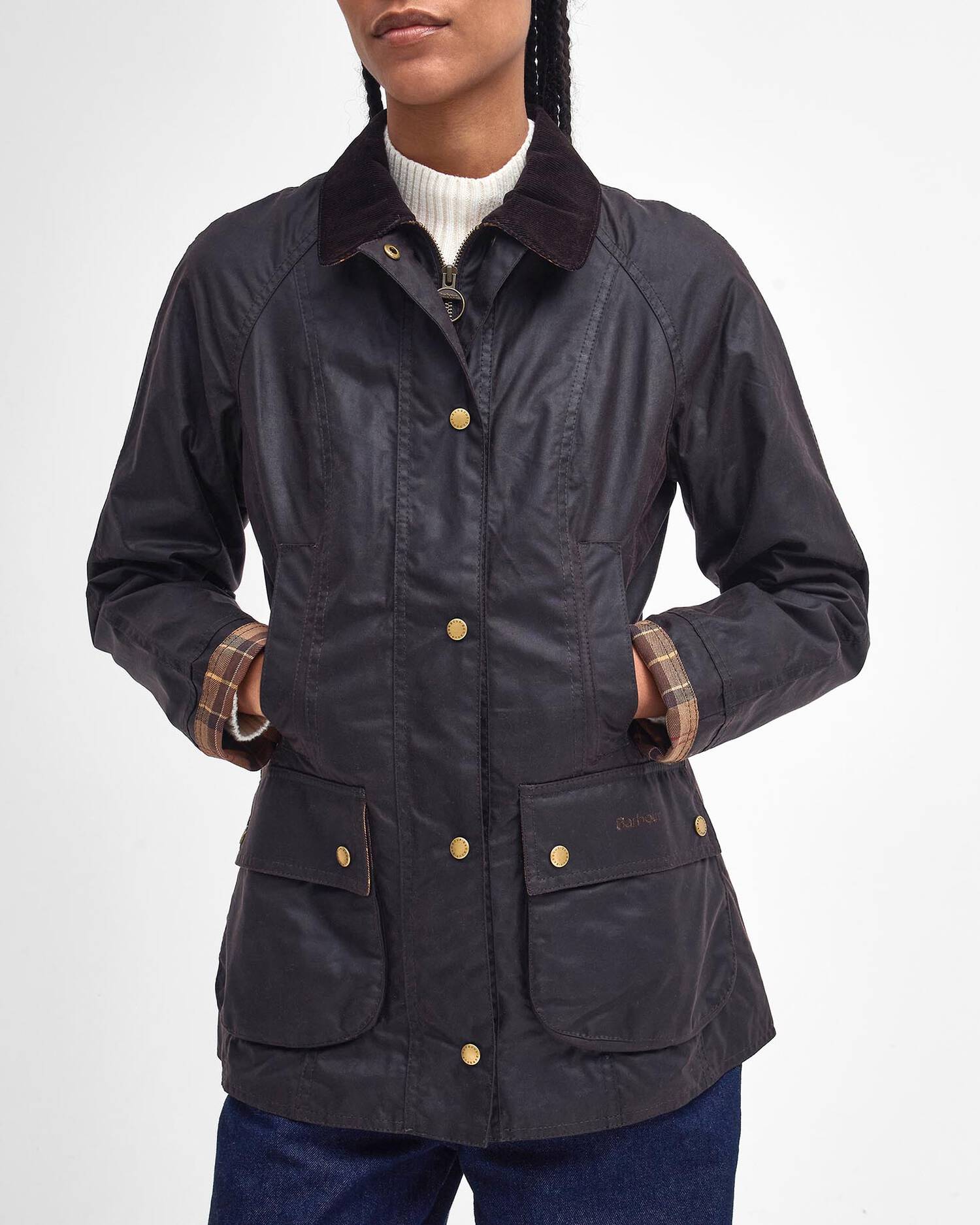 Barbour Women’s Beadnell® Waxed Jacket Rustic LWX0667 RU52