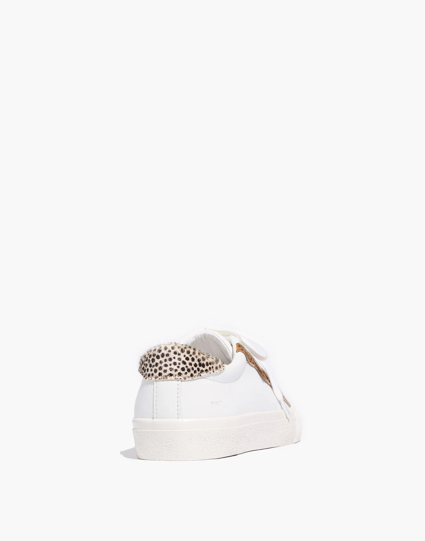 Madewell Women's Sidewalk Low-Top Sneakers in Leather and Calf Hair: Wave Edition Dried Amber Multi MD775