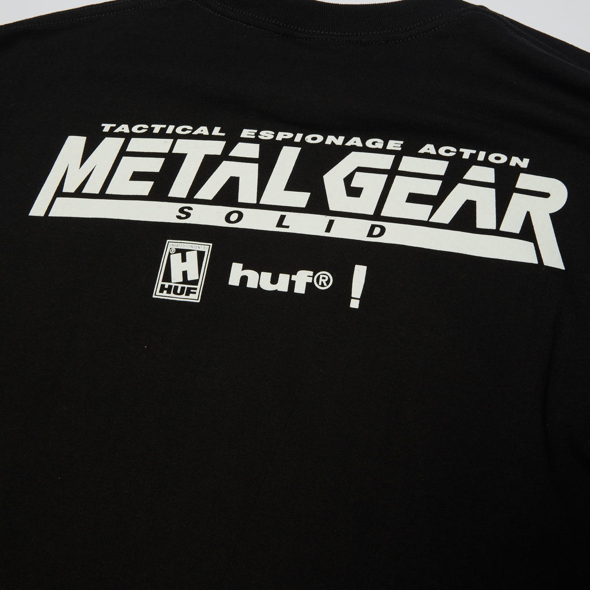 HUF x Metal Gear Solid MGS1 T-Shirt Black TS02807