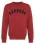 Barbour Men's Essential Prep Logo Sweatshirt Highland Red MOL0101 RE44