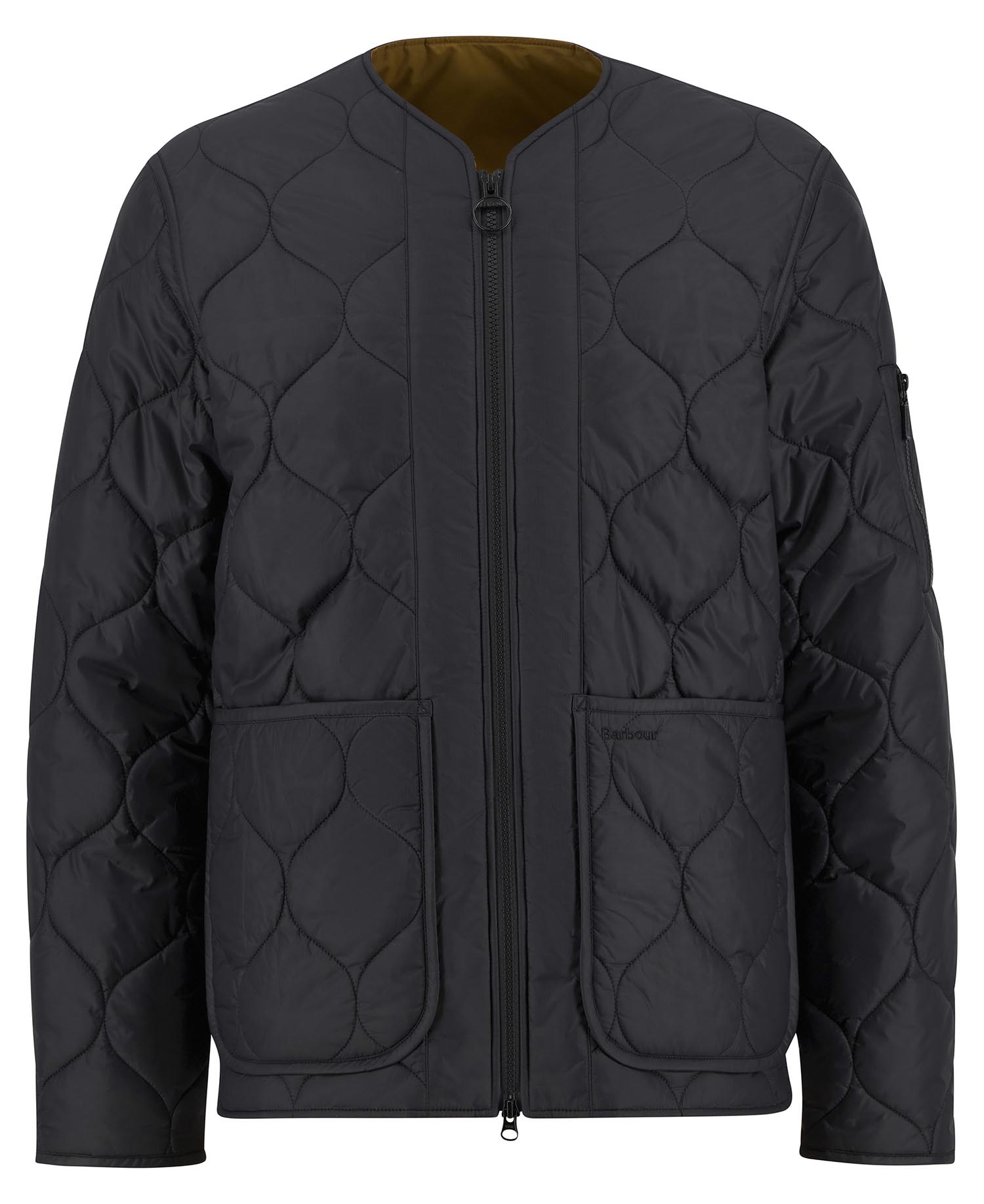 Barbour Men's Lutz Quilted Jacket Black MQU1856 BK11