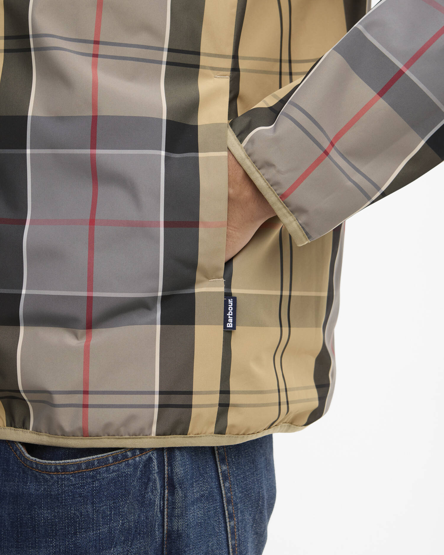 Barbour Kemble Sprayproof Jacket Washed Stone MSP0189