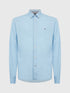 Tommy Hilfiger Men's Regular Fit Cotton Poplin Shirt Calm Blue MW25035 401