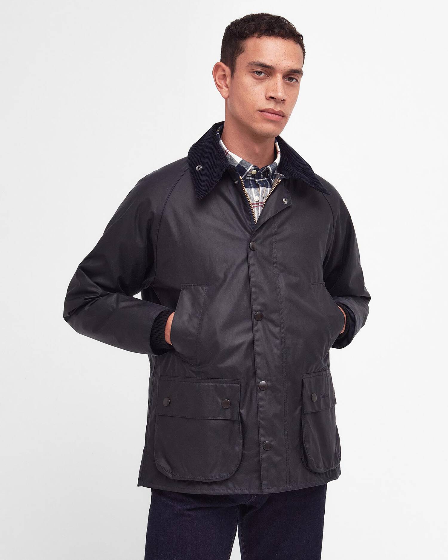 Barbour Men's Bedale® Waxed Jacket Navy MWX0018 NY91
