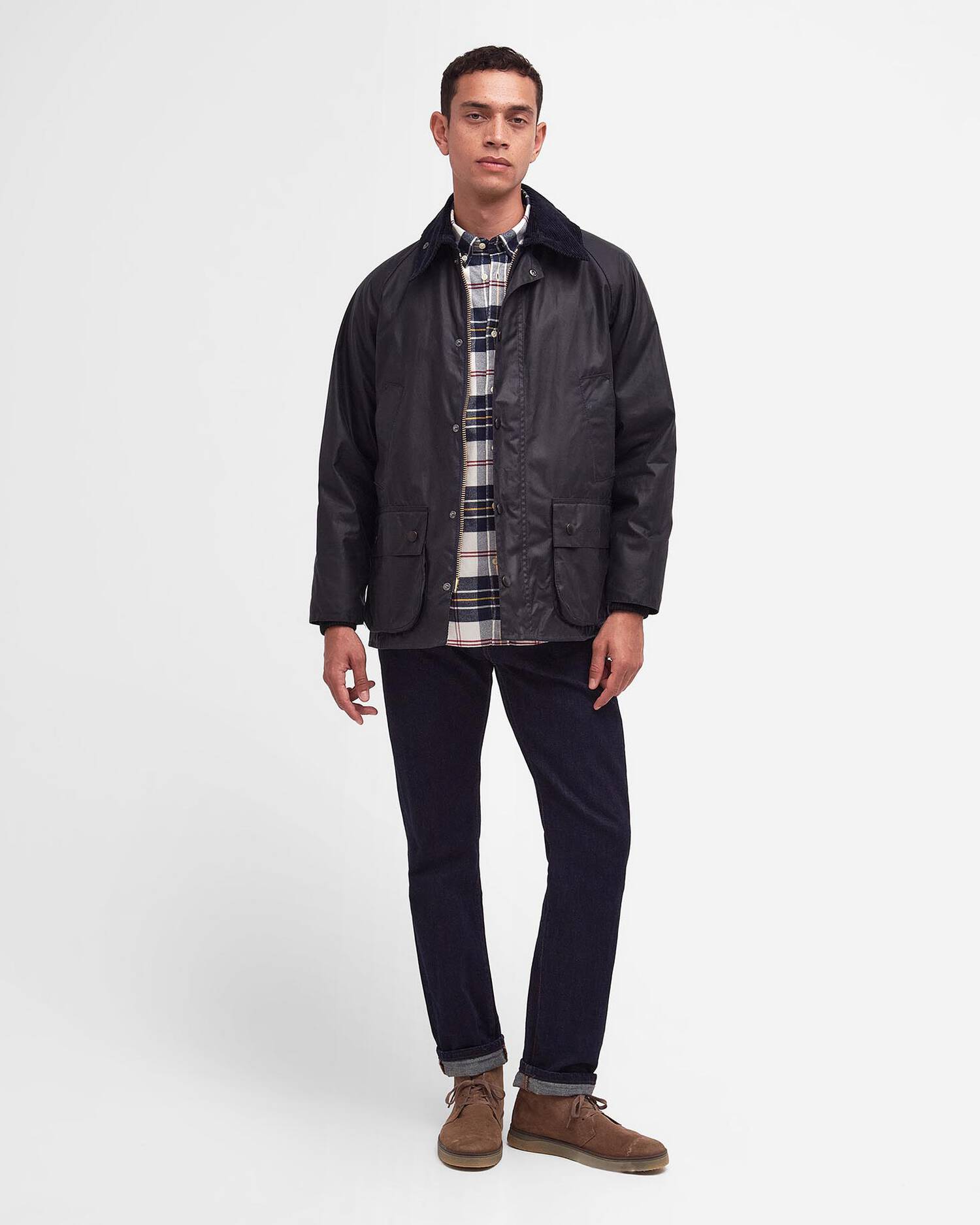 Barbour Men's Bedale® Waxed Jacket Navy MWX0018 NY91