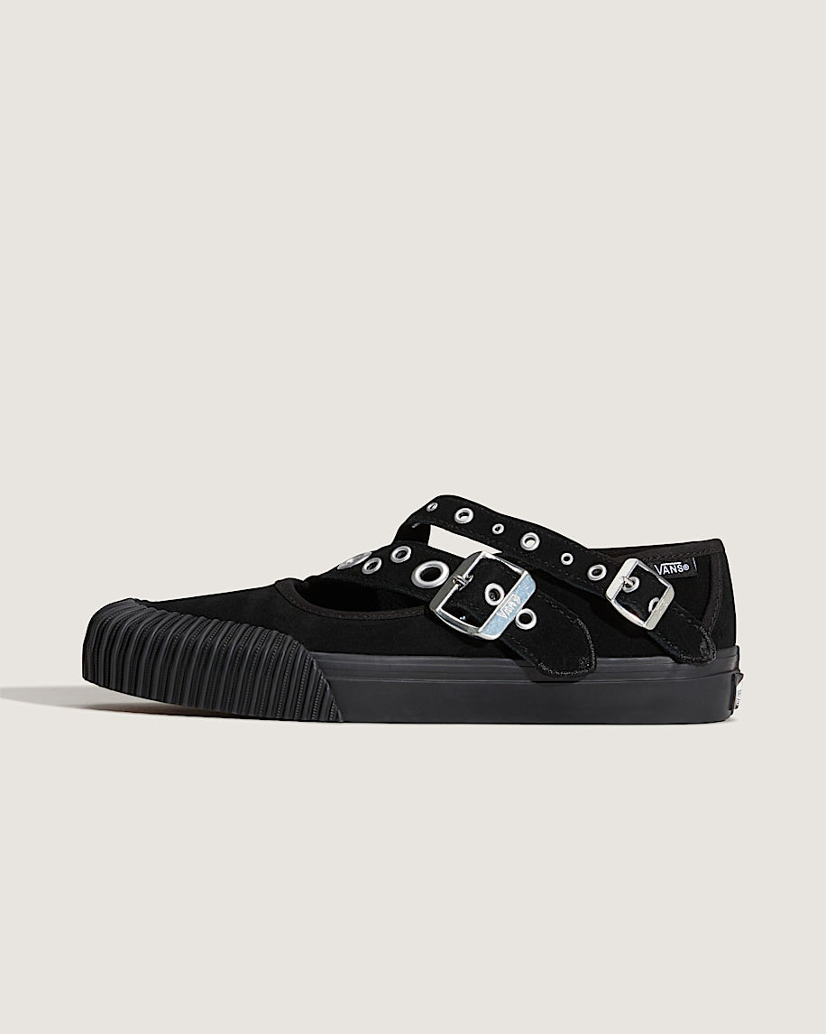 Vans Mary Jane Strap Shoes Metal Black VN000D9ABLA