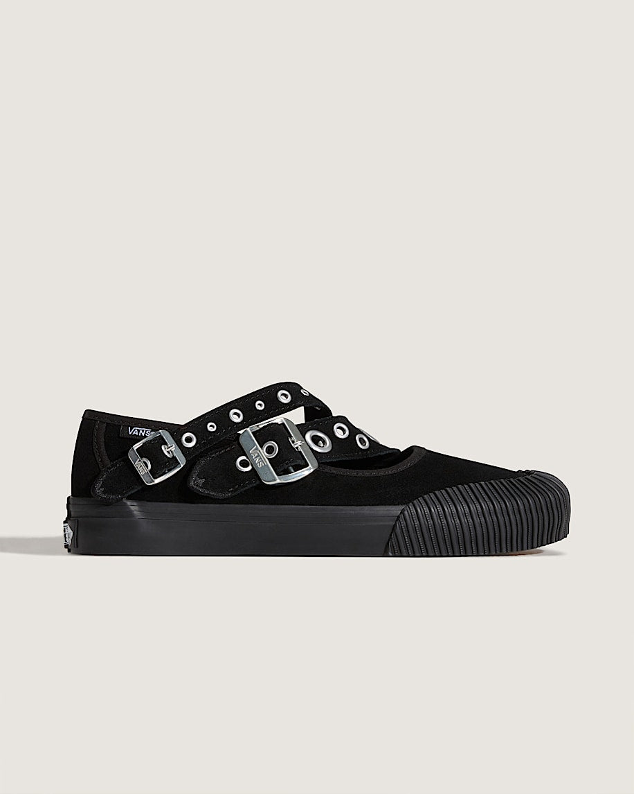 Vans Mary Jane Strap Shoes Metal Black VN000D9ABLA