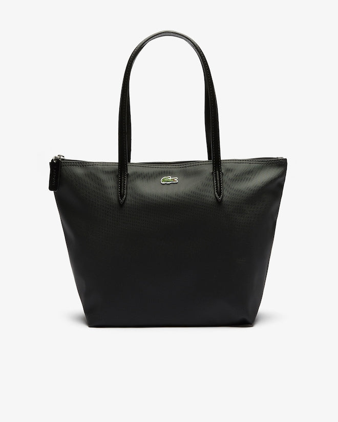 Lacoste Women’s Small L.12.12 Concept Tote Bag Noir NF2037PM 000