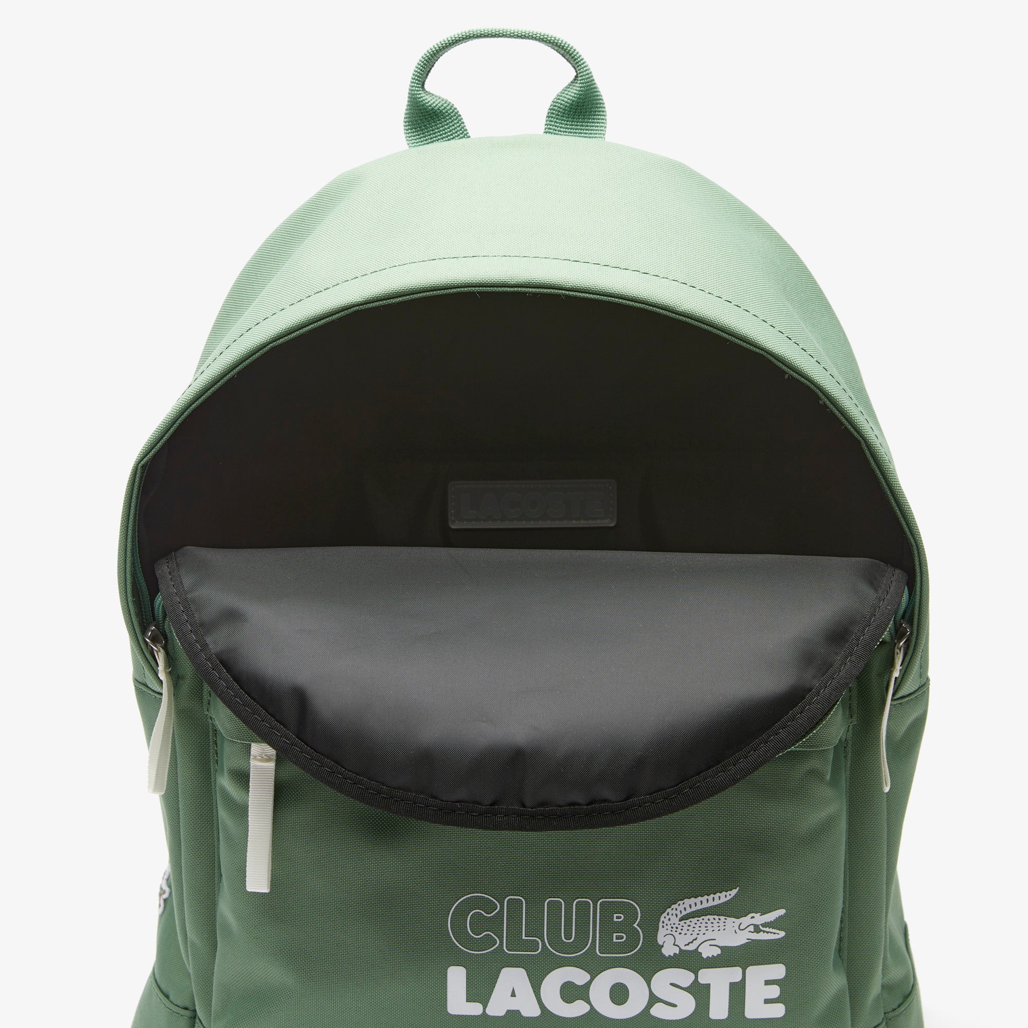 Lacoste Unisex Neocroc Contrast Print Backpack Frene Blanc NU4220NZ L7