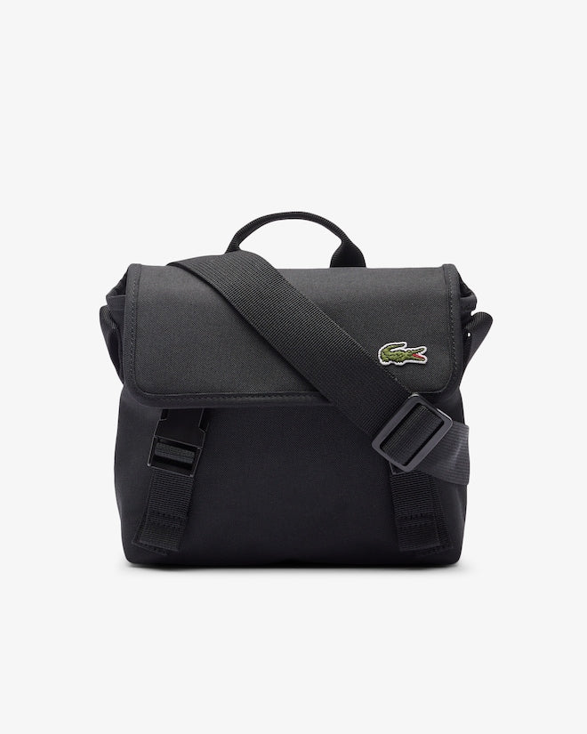 Lacoste Unisex Neocroc Messenger Bag  Noir NU4865NE 000