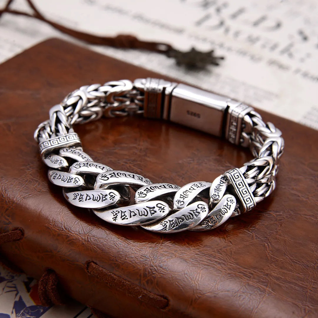 Aplaze Bold Silver Color Bracelet