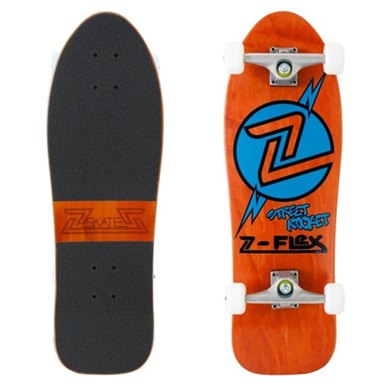 Z-Flex Street Rocket Skateboard Orange A001 ORG - APLAZE