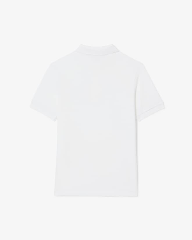 Lacoste Boys Short Sleeve Polo Shirts White 947354 W8L